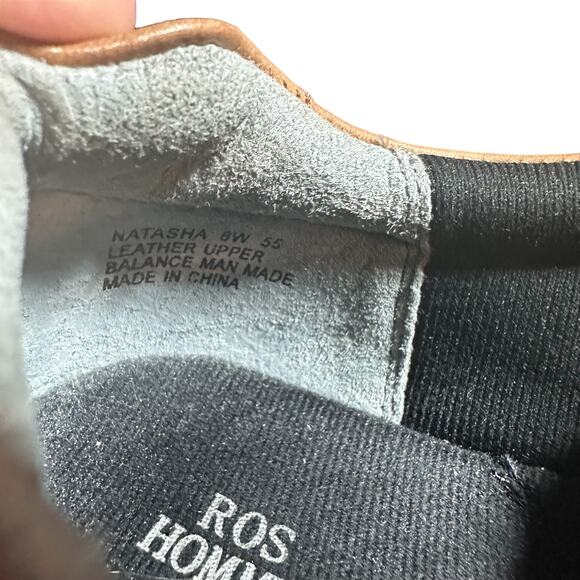 Ros Hommerson Natasha Loafers - Women's Size 8 W - Tan Leather - Picture 12 of 12